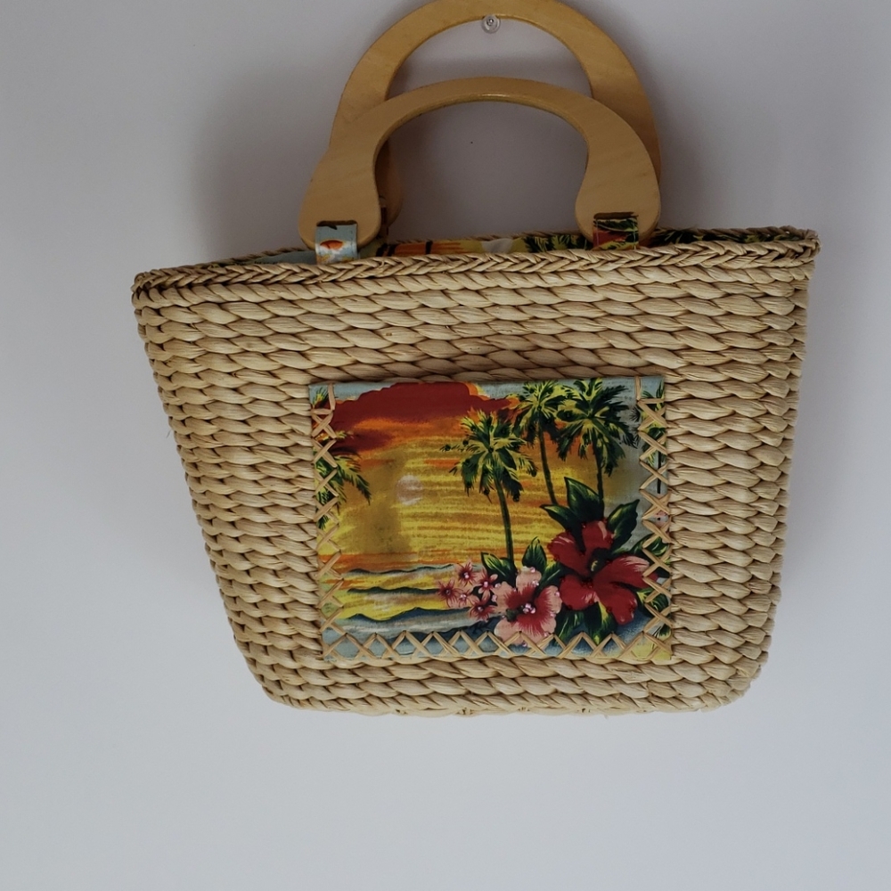 Wicker Hand bag